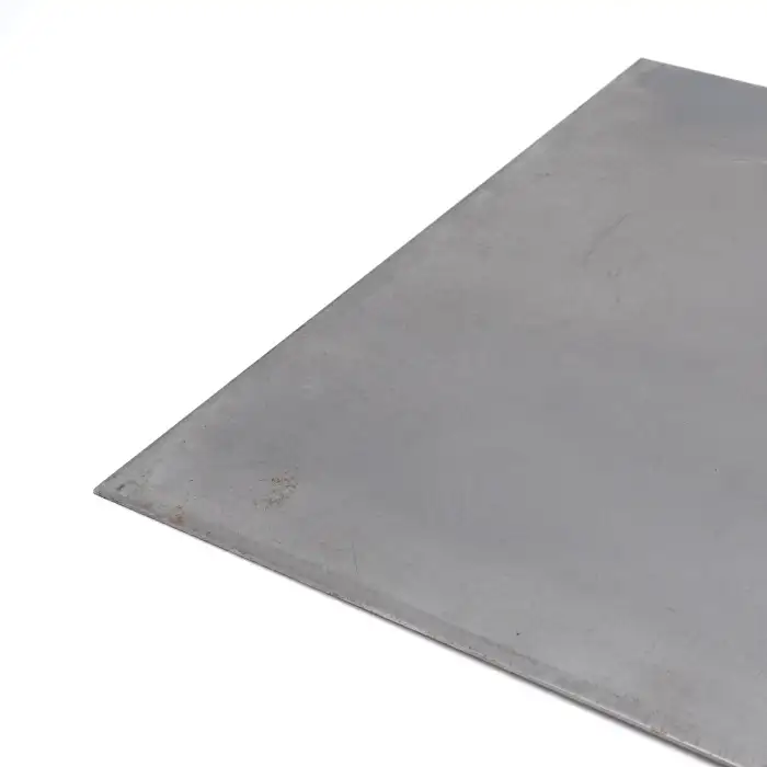 Backing sheet of metal
