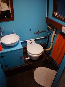 Connected toilet