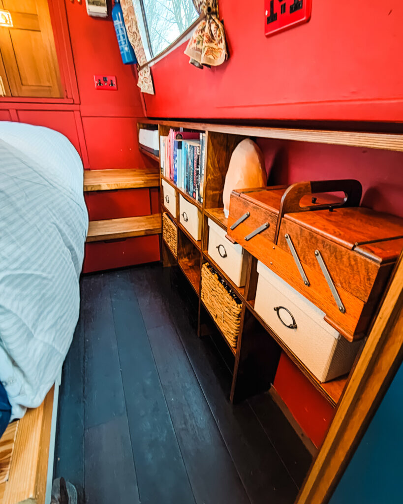 Delph Bedroom Cluett Carpentry Under the Gunwale in the Bedroom