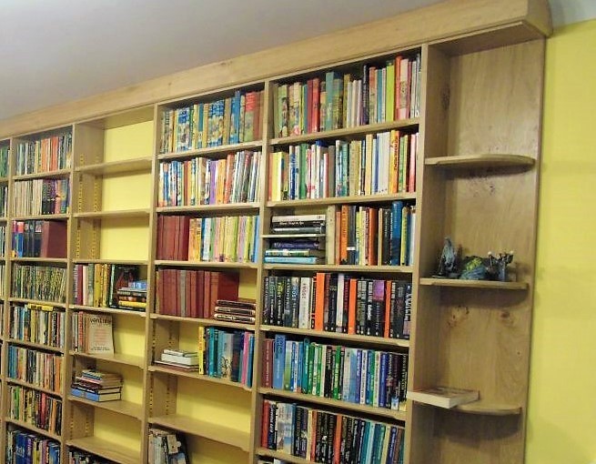 What Wood Oak Cluett Carpentry What Wood Oak bookcase