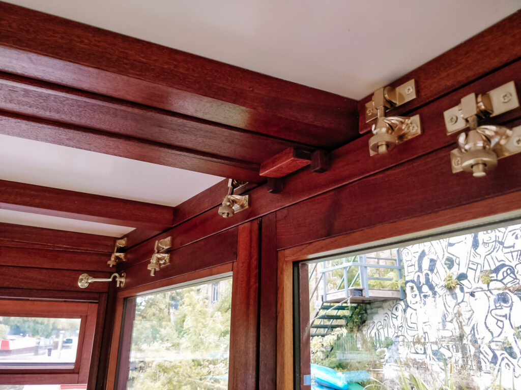What Wood Sapele Cluett Carpentry What Wood Sapele inside wheelhouse view