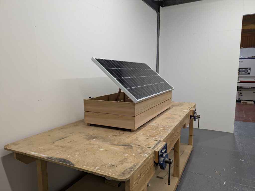 What Wood Cedar Cluett Carpentry What Wood Cedar Solar box rearview left