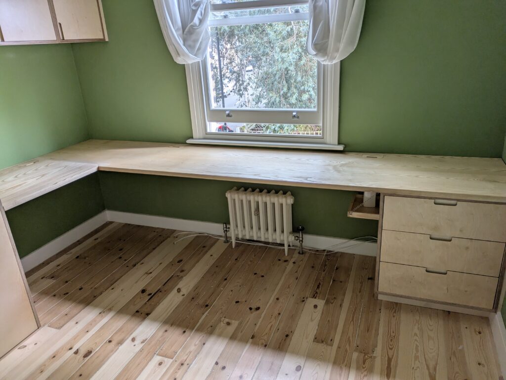 What Wood Birch Ply Cluett Carpentry What Wood Birch Ply A Desk made from Birch Plywood