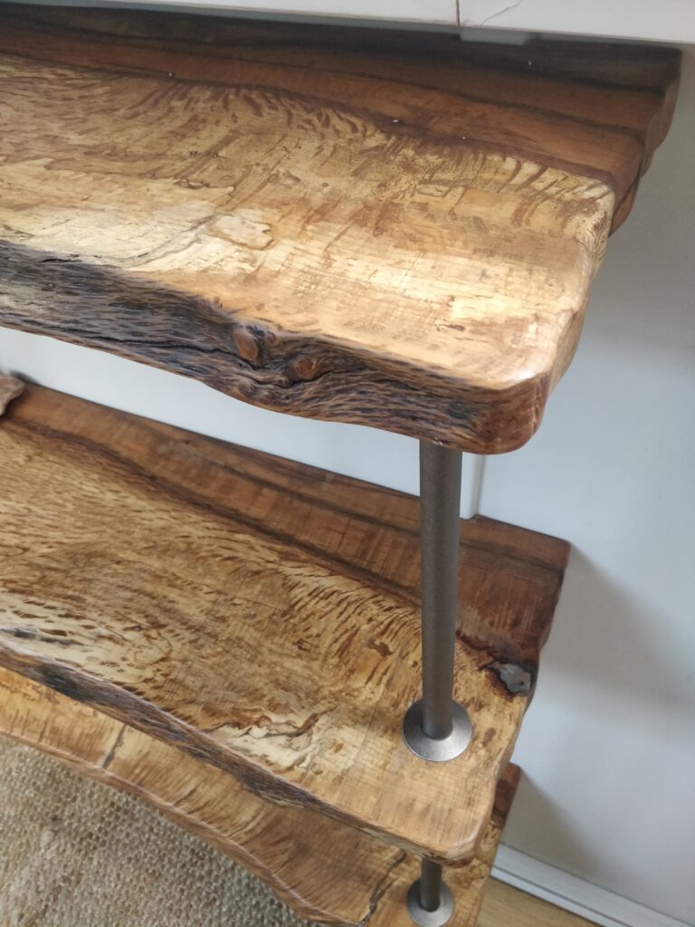 Tiger Oak close up II Cluett Carpentry What Wood Live Edge Timber