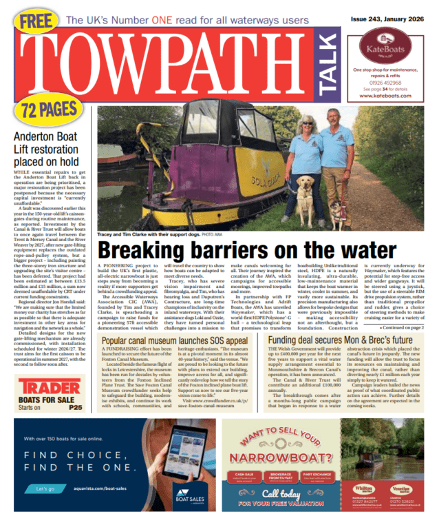 Towpath Talk Magazine January 2026